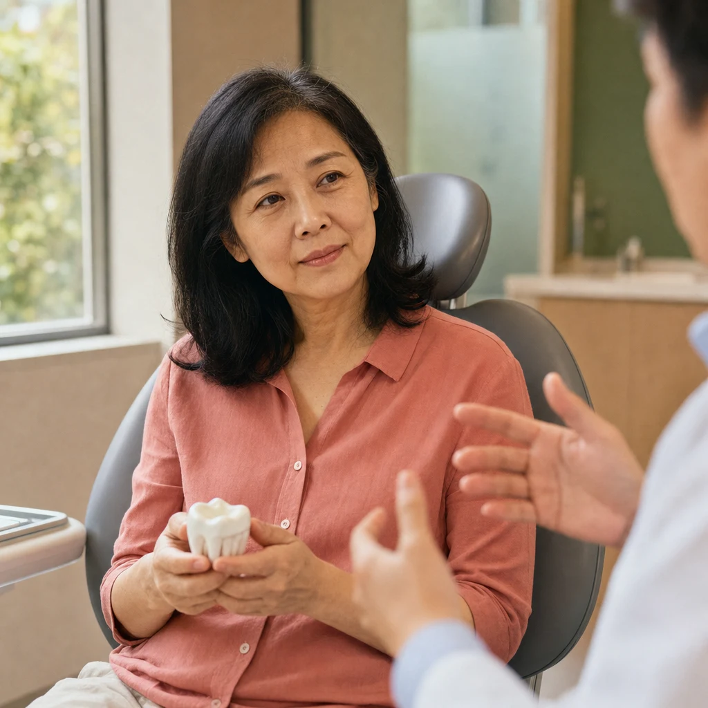 고덕역 치과 크라운 가이드 — 재료·비용·보험 적용을 결정 전에 정리